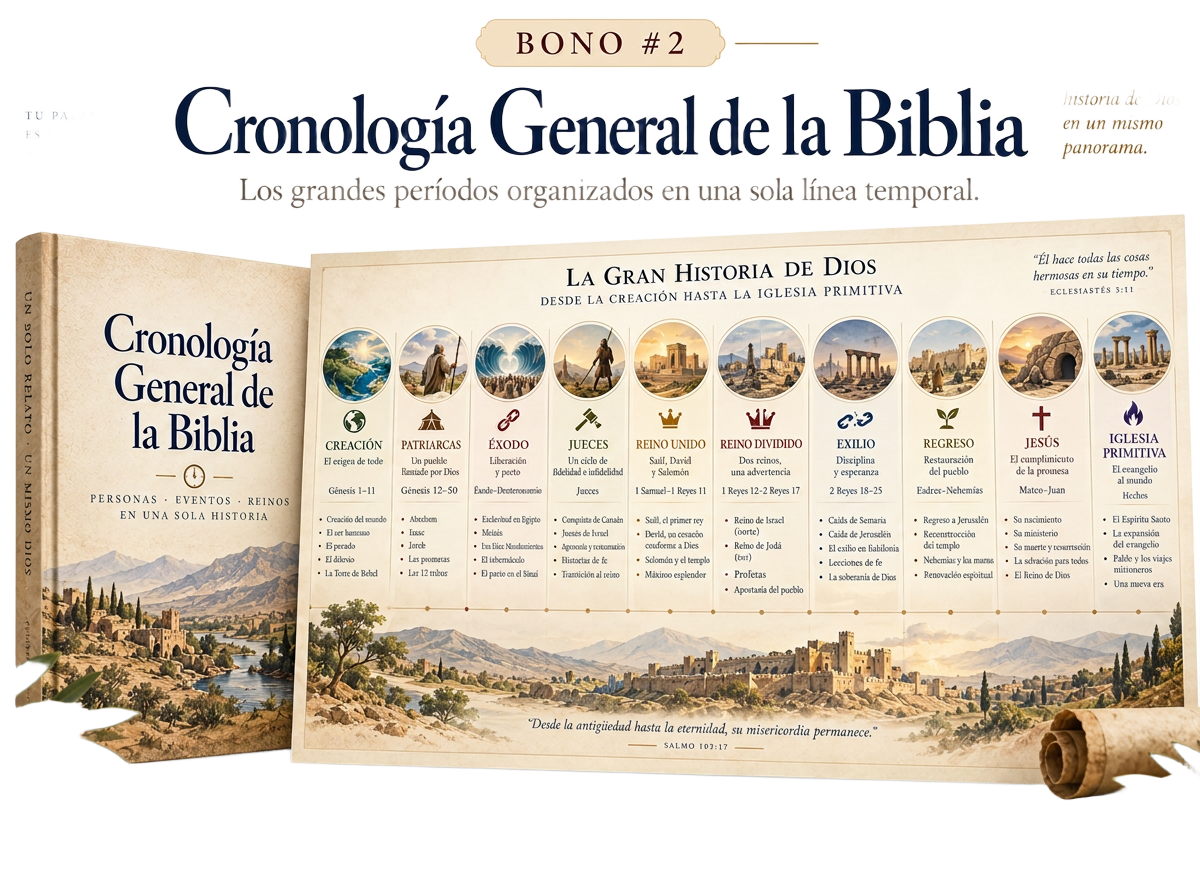 Cronología General de la Biblia