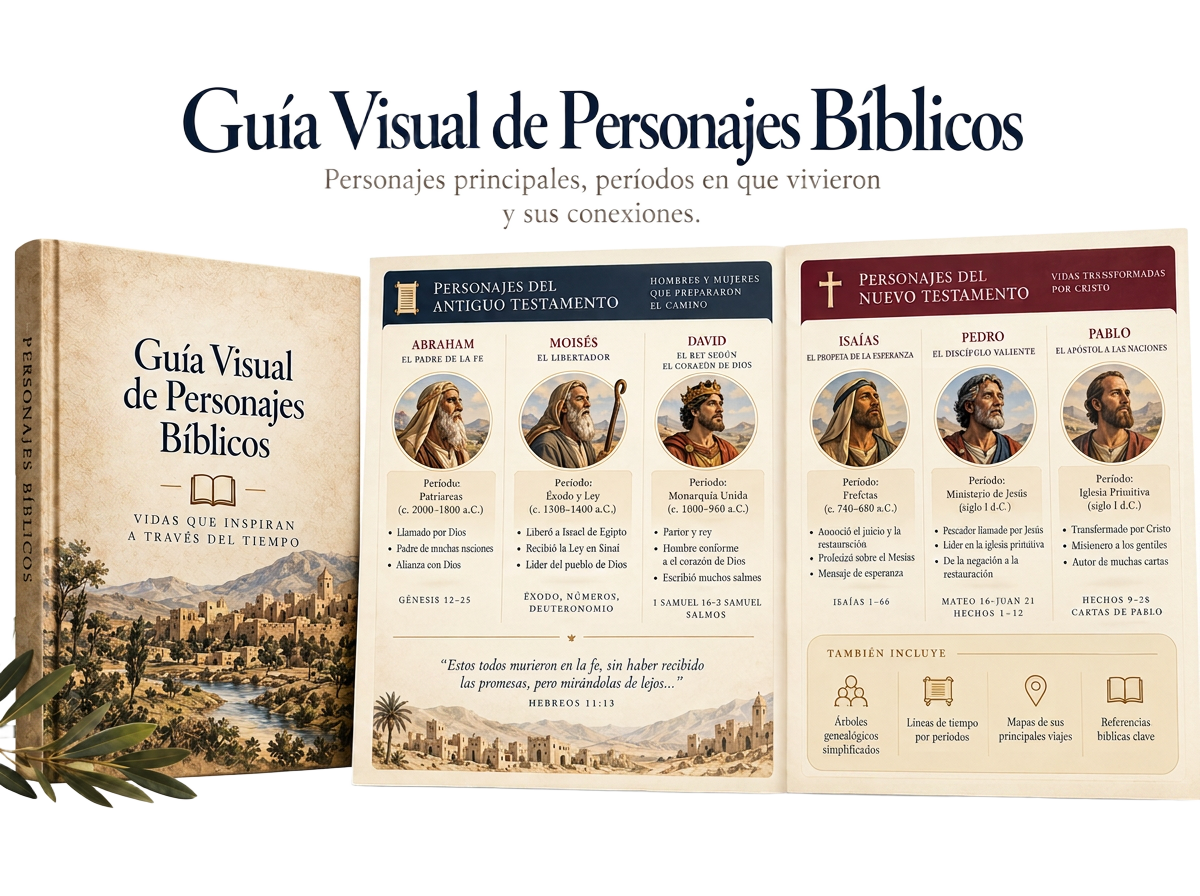 Guía Visual de Personajes Bíblicos