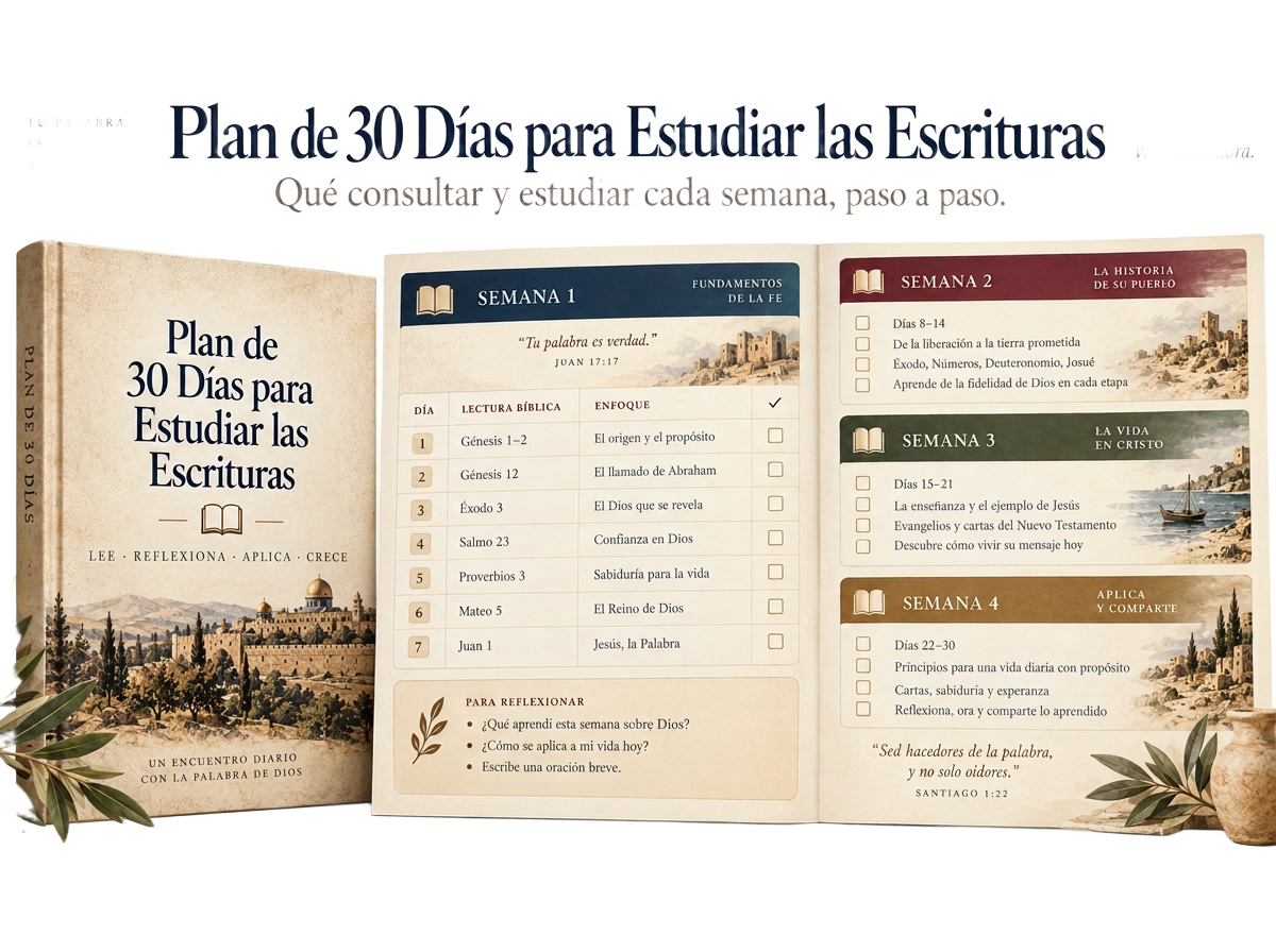 Plan de 30 Días para Estudiar las Escrituras